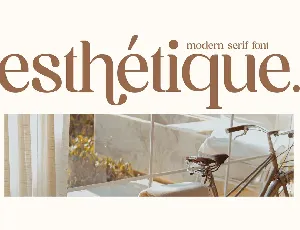 Esthetique font