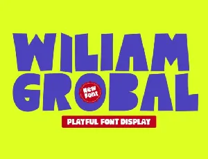 Wiliam Grobal font