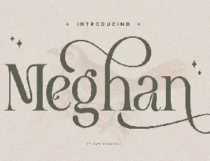 Meghan font