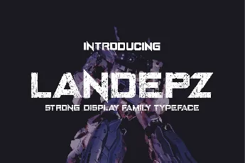 Landepz font