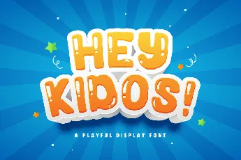 Hey Kidos font