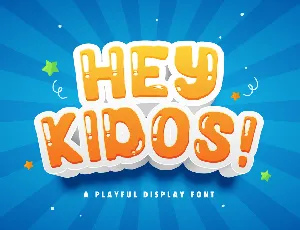 Hey Kidos font