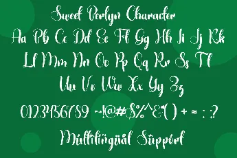 Sweet Berlyn font