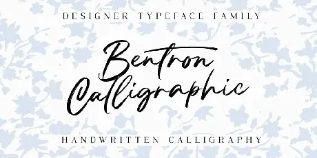 Bentron font