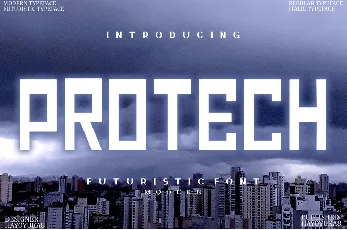 Protech font