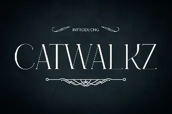 CATWALKZ font