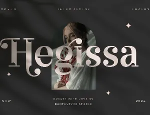 Hegissa font