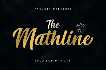 Mathline font