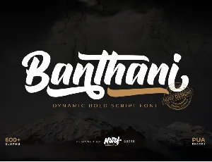 Banthani Demo font