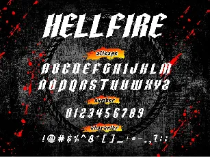 HELLFIRE font