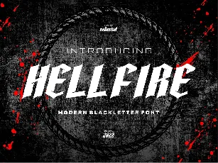 HELLFIRE font