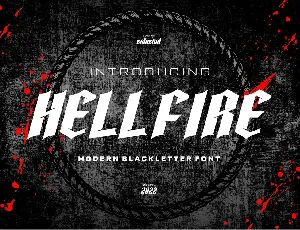 HELLFIRE font