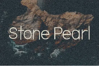 Stone Pearl font