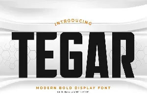 Tegar font