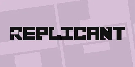 Replicant font