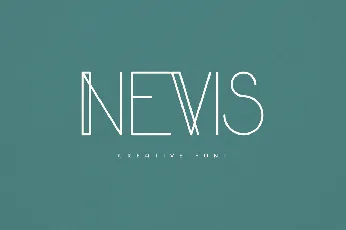 Nevis font