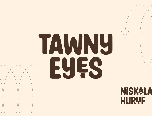 Tawny Eyes font