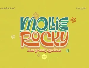 Mollie Rocky Display font