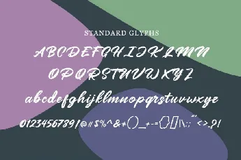 Mangotea Script font