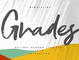 Grades font