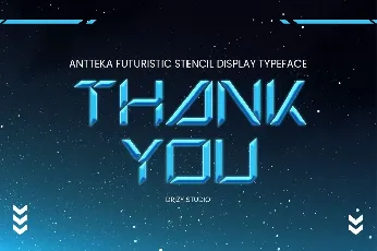 Antteka font