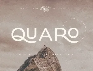 QuaroDemo font