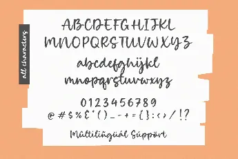 Candies font