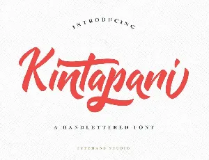 Kintapani font