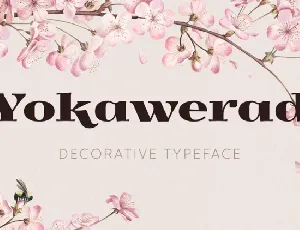 Yokawerad Free font