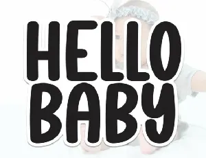 Hello Baby Display font