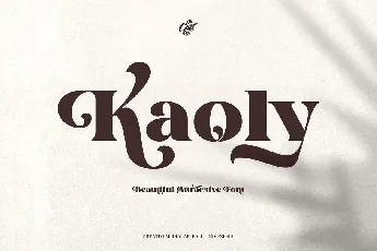 Kaoly font