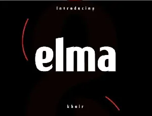 Elma Sans Serif Free font