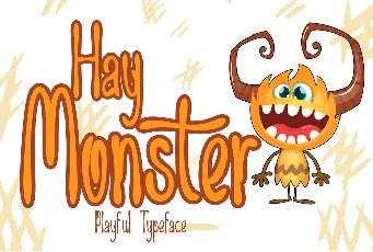 Hay Monster font