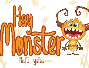 Hay Monster font