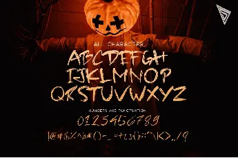 Halloween party demo font