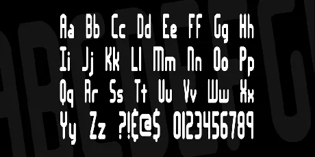 Lakeshore BRK font