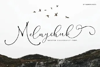 Melnychuk font