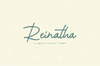 Reinatha font