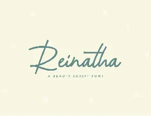 Reinatha font