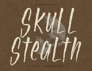 Skull Stealth font