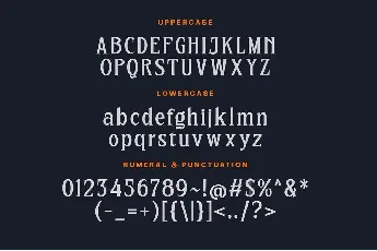 The Blowar font