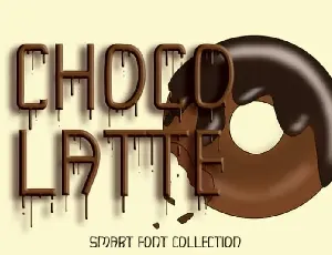 Chocolatte Display font