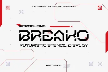 Breako font