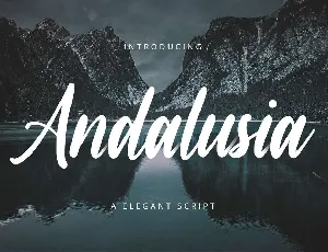 Andalusia font