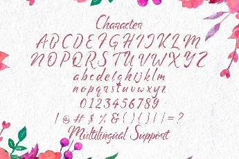 Geng Rimba Modern Script Calligraphy font