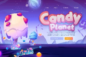 Gummy Candy Demo font