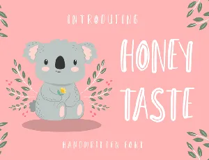 Honey Taste font