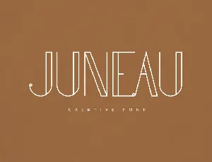 Juneau font