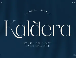 Kaldera font