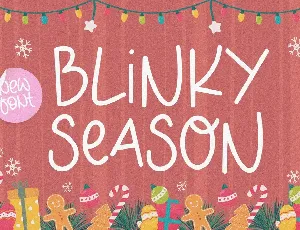 BLINKY SEASON font